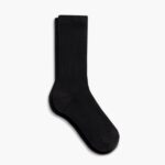 Calcetín De Hombre Sodello Classic Crew Negro Domingo