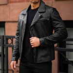Chaqueta De Moto Negra Lunes