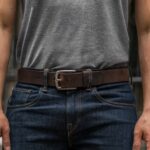 Cinturón De Cuero Heritage Para Hombre Arizona Adobe Viernes - Imagen 5