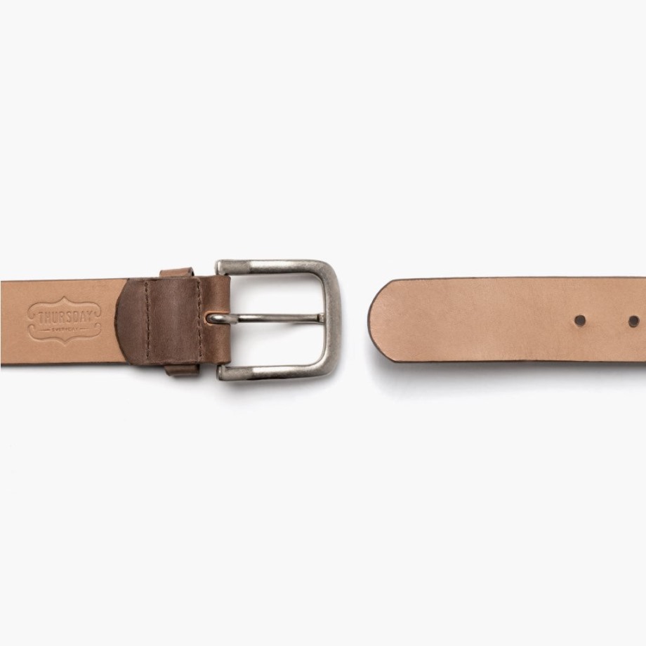 Cinturón De Cuero Heritage Para Hombre Country Road Monday - Imagen 4