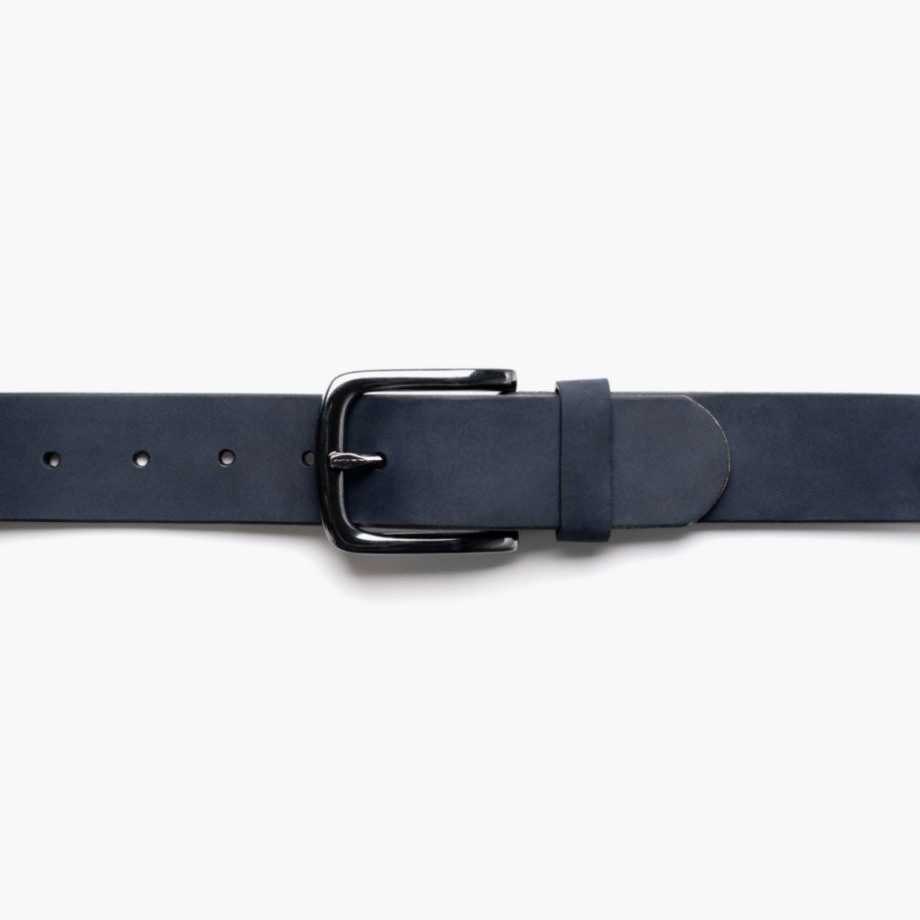 Cinturon Hombre Heritage Piel Marino Mate Jueves - Imagen 3