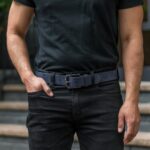 Cinturon Hombre Heritage Piel Marino Mate Jueves - Imagen 6