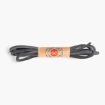 Miércoles De Cordones De Cuero Gris Oscuro