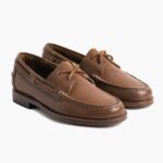 Miércoles De Mocasines Cosidos A Mano De Nogal