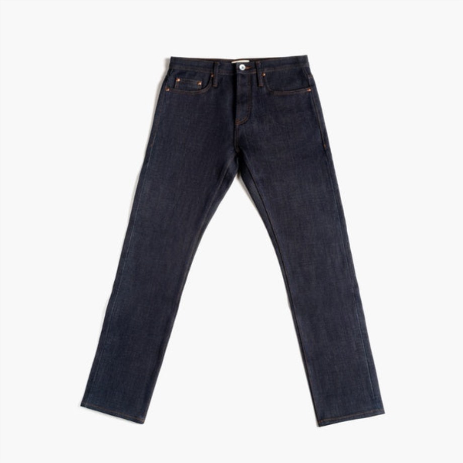 monday_vaqueros_tapered_de_orillo_pesado_indigo.jpg Monday Vaqueros Tapered De Orillo Pesado índigo - Imagen 1