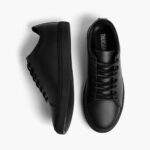 Premier De Mujer Low Top Jueves Negro Vachetta - Imagen 6