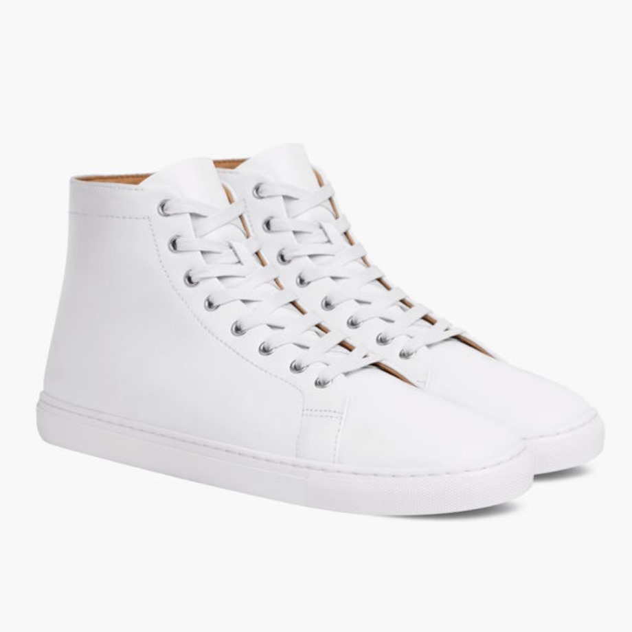 tenis_blancos_premier_high_top.jpg Tenis Blancos Premier High Top - Imagen 1